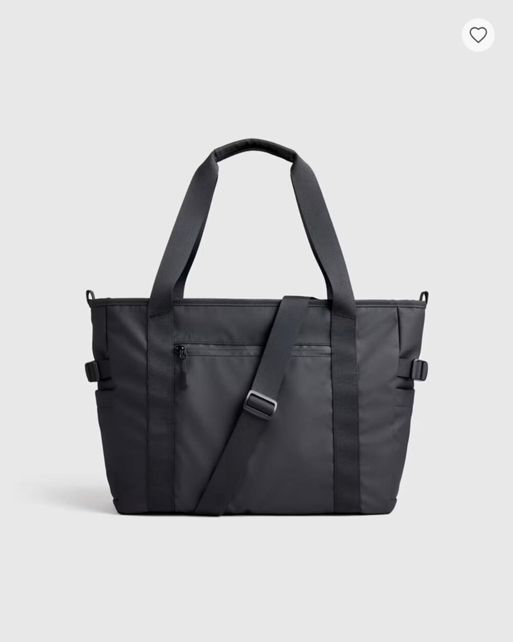 Quince Weather Proof Utility Tote Black NWT